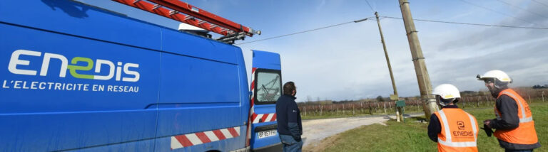 Entretien des ouvrages électriques par Enedis